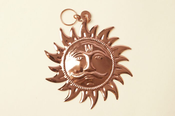 Surya Dev hanging